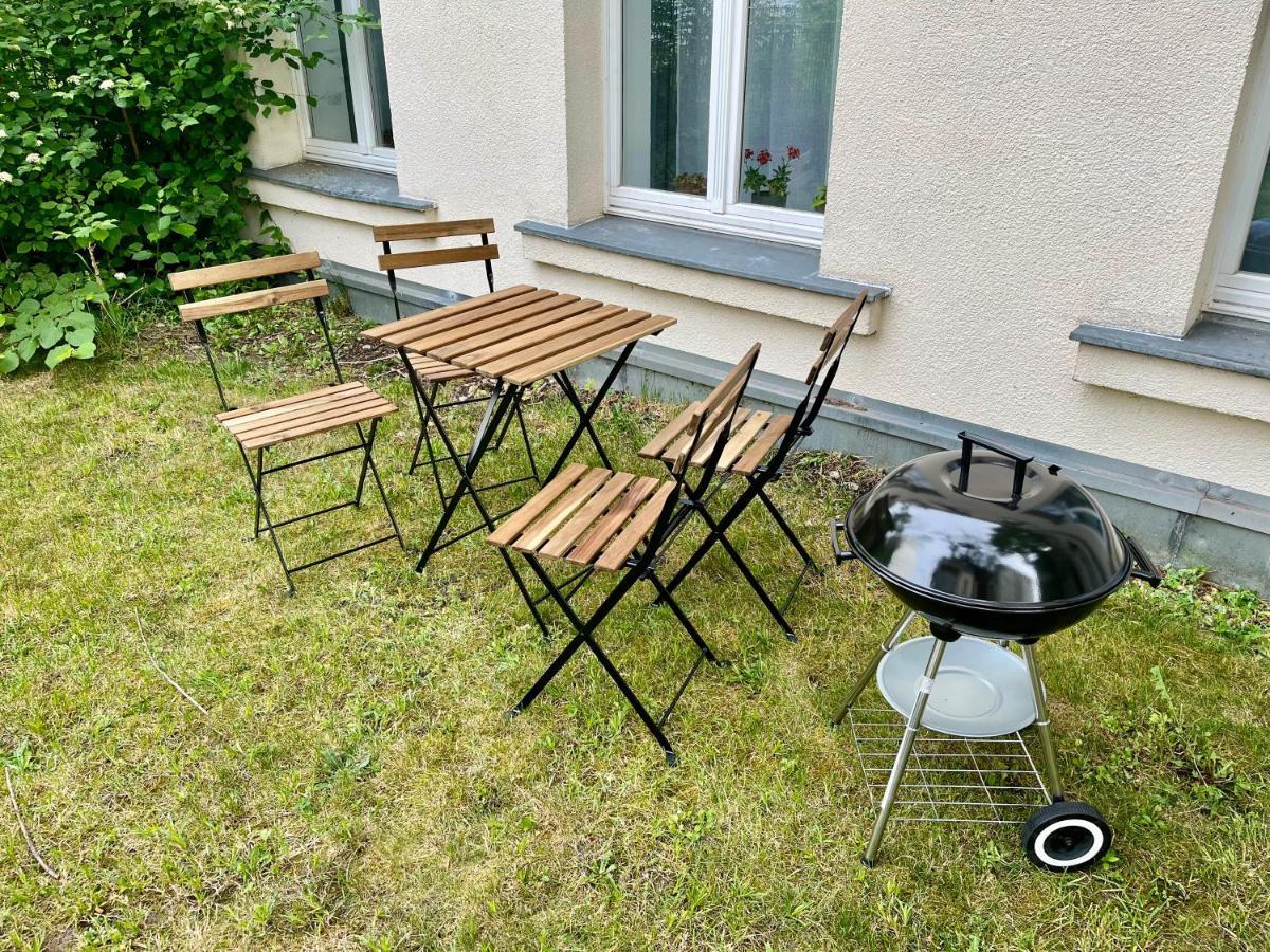 Wohlfuehl-Oase Mitten In Der Stadt - Garten, Grill, Netflix Und Drucker Leipzig Dış mekan fotoğraf